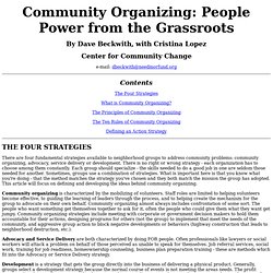 Introduction to Organizing