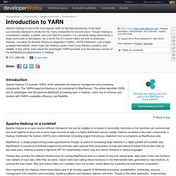 Introduction to YARN