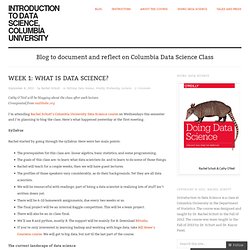 Week 1: What is Data Science? « Introduction to Data Science, Columbia University