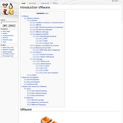 Introduction VMware - Tuxunix