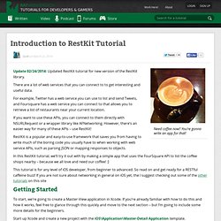 Introduction to RESTKit Tutorial