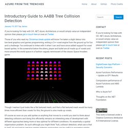 Introductory Guide to AABB Tree Collision Detection – Azure From The Trenches