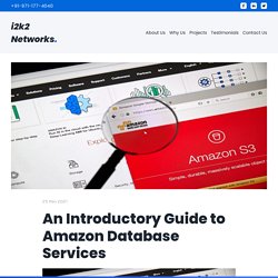 An Introductory Guide to Amazon Database Services