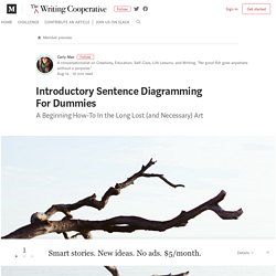 Introductory Sentence Diagramming For Dummies