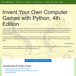 Invent with Python