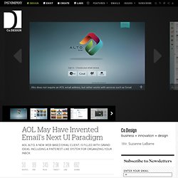 AOL May Have Invented Email's Next UI Paradigm