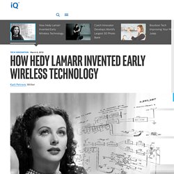 Hedy Lamarr Invented Early Wireless Technology