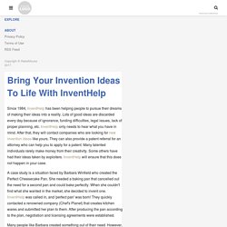 Bring Your Invention Ideas To Life With InventHelp