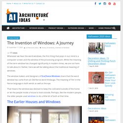 The Invention and History of Windows: A Complete Journey