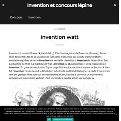 invention watt - Invention et concours lépine