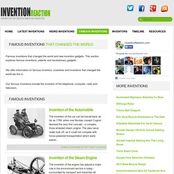U1_Famous Inventions That Changed The World