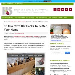 30 Inventive DIY Hacks To Better Your Home