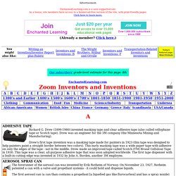 Inventors and Inventions: A