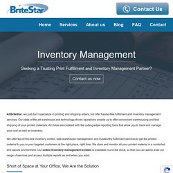 Online Inventory Management Services
