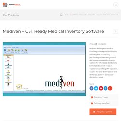 Medical inventory software