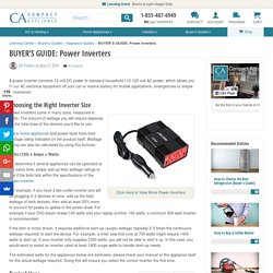 Power Inverters Guide