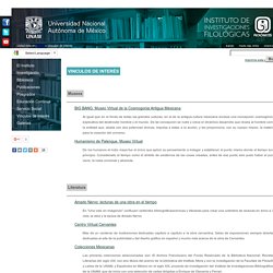Instituto de Investigaciones Filológicas, UNAM - Vínculos de Interes