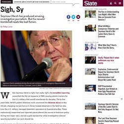 Seymour Hersh’s London Review of Books investigation of the Osama Bin Laden raid: Was the accomplished journalist played by Pakistani intelligence