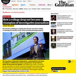 How a college drop out became a champion of investigative journalism