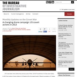 A changing drone campaign: US covert actions in 2013