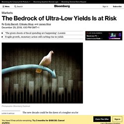 Investing News: Ultra-Low Yields Are at Risk