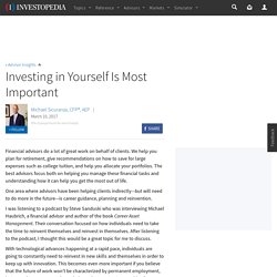 Investing in Yourself Is Most Important