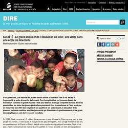 SOCIÉTÉ - Le grand chantier de l’éducation en Inde : une visite dans une école de New Delhi - FICSUM