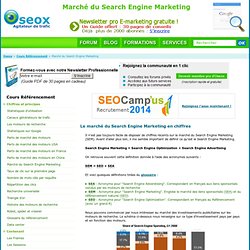 Marché Du Search Engine Marketing : Chiffres Des Investissements Publicitaire Et Référencement