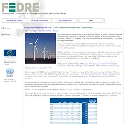 UE : 17 pays investissent massivement dans l'éolien offshore