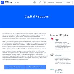 Capital Risqueurs, Capital-Risque - Investisseurs d’entreprises en France