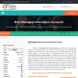 Professional Forex Managed Accounts