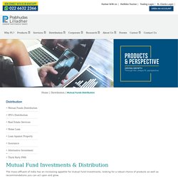 Mutual Fund Distribution Services