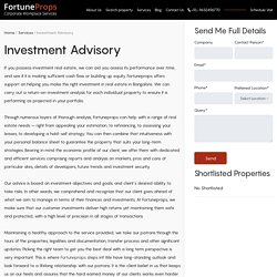 Best Investment Advisory Services in Bangalore