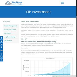 SIP Investment Plan
