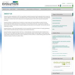 About Inspired Evolution Investment Management