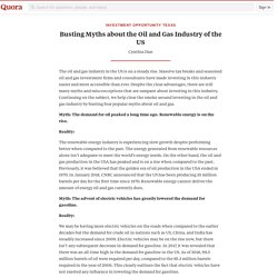 Busting Myths about the Oil and Gas Industry of... - Investment Opportunity Texas - Quora