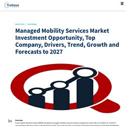 Managed Mobility Services Market Investment Opportunity, Top Company, Drivers, Trend, Growth and Forecasts to 2027