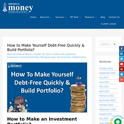 How to Make an Investment Portfolio? Imperial Money