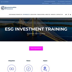 ESG to SRI Research in products