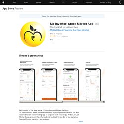 Online Stock Market App on the App Store