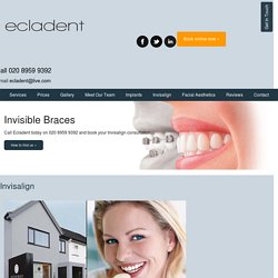 Invisalign Invisible Braces Teeth straightening Barnet & Hendon