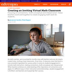 How to Create an Inviting Virtual K-12 Math Classroom