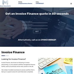 Invoice Finance Service