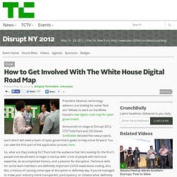 How to Get Involved With The White House Digital Road Map