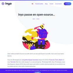 passe en open-source… - Inyo