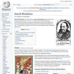 Ioan de Hunedoara