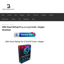 IObit Smart Defrag Pro 5.7.0.1137 Crack + Keygen Download