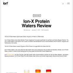 Best Whey Protein Water