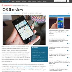 iOS 6 review