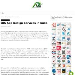 iOS App Design Services in India